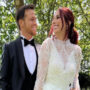 Stacey Solomon weds Joe Swash at Pickle Cottage