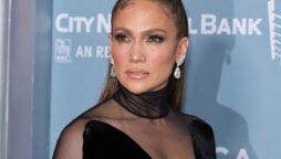 Jennifer Lopez strips off as she launches her new brand after tying the knot with Ben Affleck