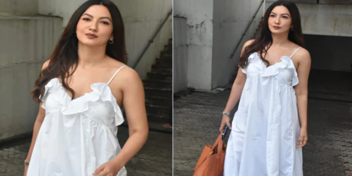 Gauahar Khan gives cues on how to be summer-ready in a Ruffled White dress