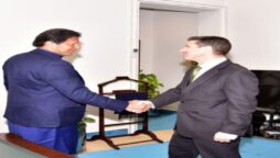 Imran Khan meets British High Commissioner Christian Turner