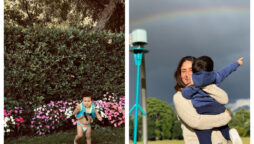 Kareena Kapoor shared new photos of her youngest son Jehangir from their trip to Italy