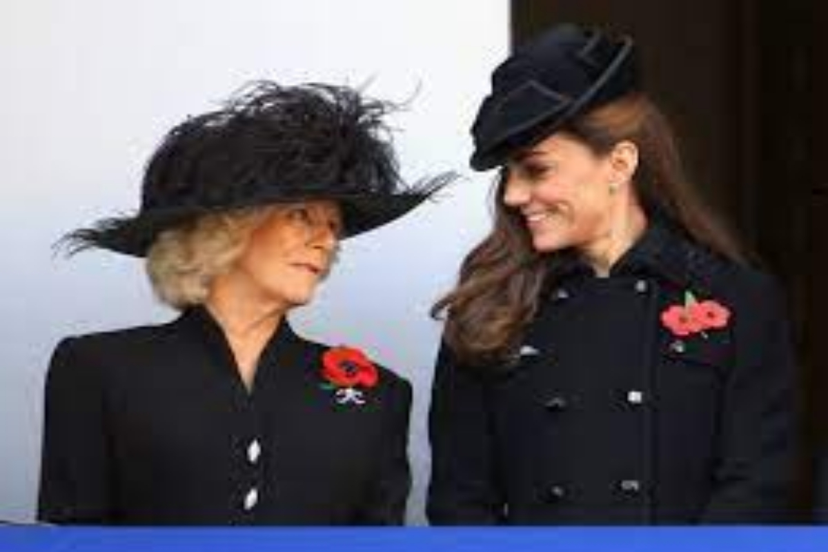 Kate Middleton and Camilla Parker