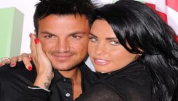 Katie Price and Peter Andre