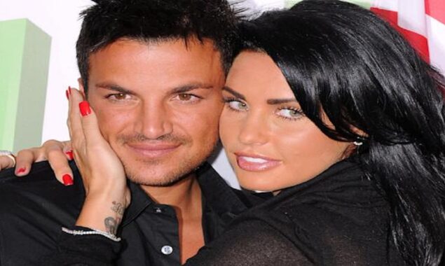 Katie Price and Peter Andre