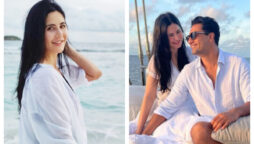 Katrina Kaif looks chic posing with Vicky Kaushal as she vacations in Maldives; See Pic