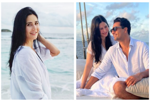 Katrina Kaif looks chic posing with Vicky Kaushal as she vacations in Maldives; See Pic