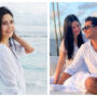 Katrina Kaif looks chic posing with Vicky Kaushal as she vacations in Maldives; See Pic