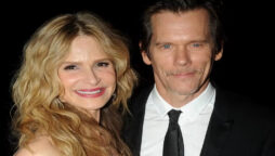 Kevin Bacon and Kyra Sedgwick Attempt the Viral Footloose Dance