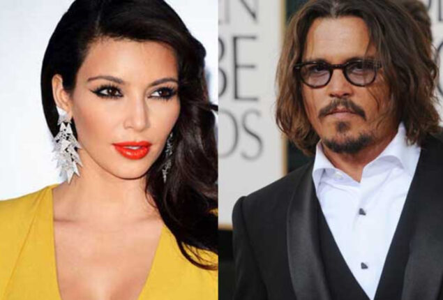 Kim Kardashian was obsessed with Johnny Depp in her teenage