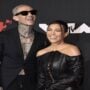 Travis Barker is being kept in good spirits by Kourtney Kardashian while he is in the hospital