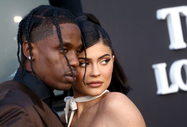 Kylie Jenner shares loved-up video with Travis Scott