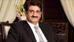 CM Murad visits Manchar lake after flooding in Sehwan