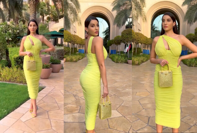 Nora Fatehi inspiring modish neon looks