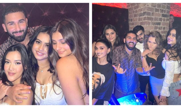 Nysa Devgn day out with Arjun Rampal’s daughter Mahikaa in London