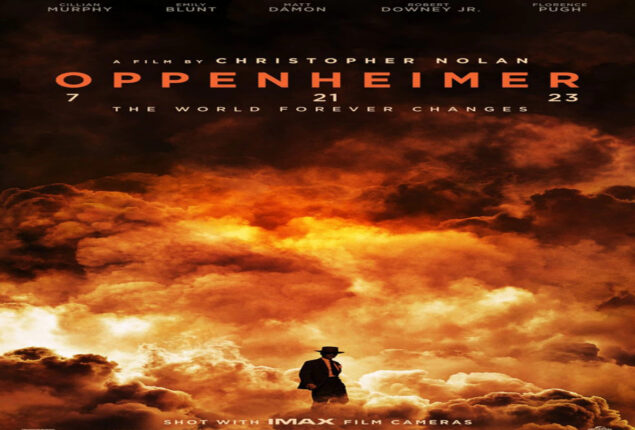 Oppenheimer first poster shows the devastations of an atomic bomb