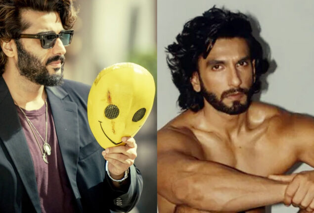 Arjun Kapoor reacted to Ranveer Singh bold photoshoot