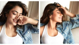 Rashmika Mandanna looks super stylish as she aces the denim look in her latest shoot