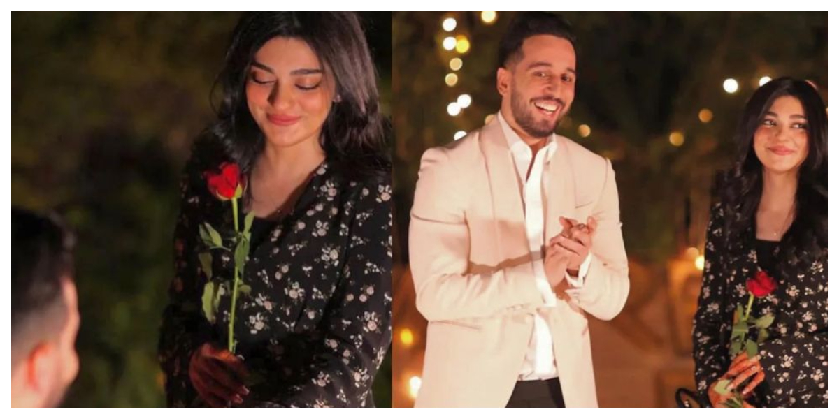 Romantic proposal of Sarah Khan And Noor Zafar Khan’s Sister, Aisha Khan
