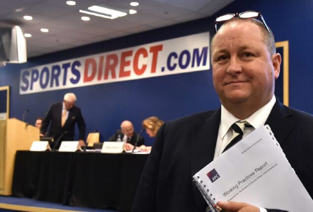 Frasers Group, who owns Sports Direct, ddiscontinues home employment