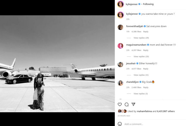 Kylie Jenner slammed for ‘flaunting wealth’