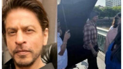 Shah Rukh Khan was spotted shooting for Rajkumar Hirani’s Dunki in London