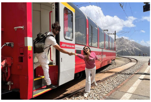 Shahid Kapoor and Mira Rajput recreates iconic pose from Dilwale Dulhania Le Jayenge