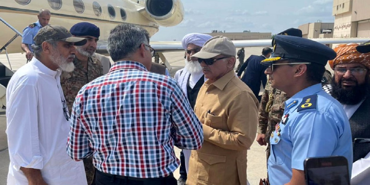 PM Shehbaz flood situation