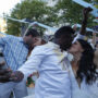 500 New York couples join a mass celebration after pandemic-hit weddings