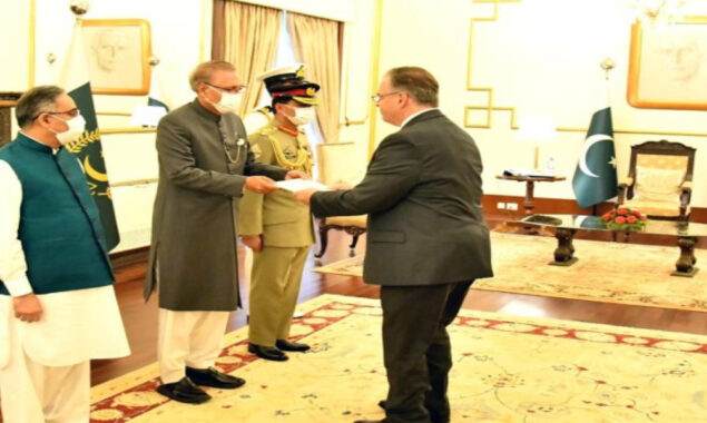 President Alvi, US ambassador discuss bilateral issues