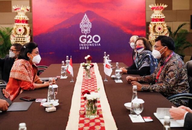 G20 finance leaders convene in Indonesia but don’t make significant policy