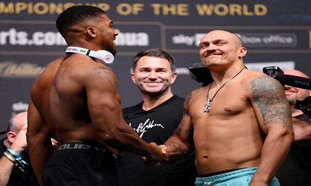 Oleksandr says injured Ukrainian soldiers motivated him to fight Joshua