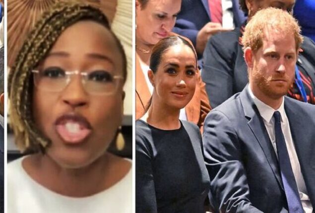 Dr Shola ejects as Meghan Markle and Prince Harry win once more