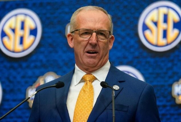 Greg Sankey Sees Changes in Stronger SEC with Expansion, Playoff