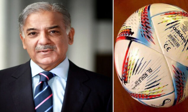 PM says gratifying that Pakistan’s football will be used in World Cup 2022