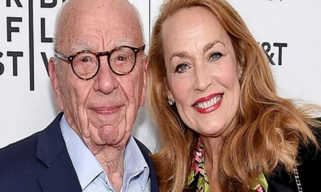 Jerry Hall petitions for legal separation from Rupert Murdoch