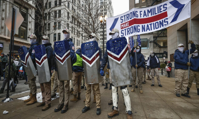 White supremacist group marches through Boston and attacks a black man