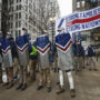 White supremacist group marches through Boston and attacks a black man