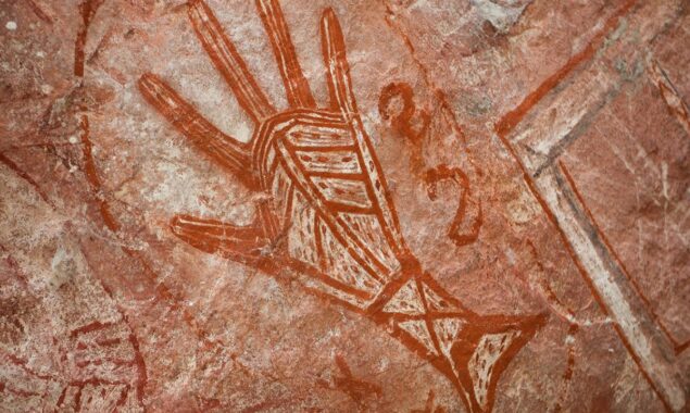 Indigenous Australian activists fight for ancient rock art