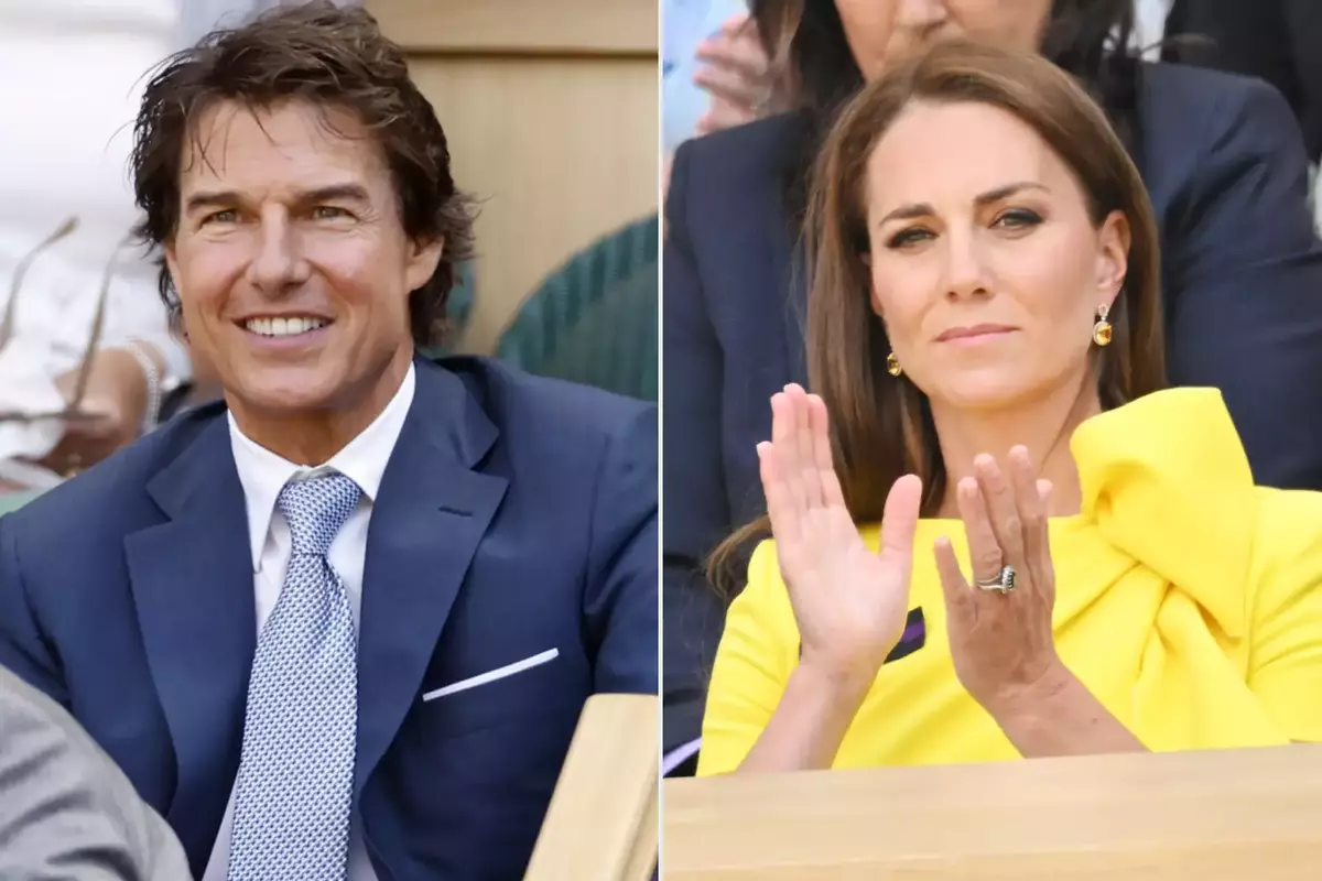 Tom Cruise and Kate Middleton