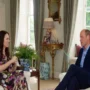PM Jacinda Ardern of NZ presents Prince William with a rugby shirt and other gifts