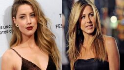 Does Jennifer Aniston not believe Amber Heard?