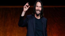 What happened when a fan proposed to Keanu Reeves during a screening of ‘John Wick’? 