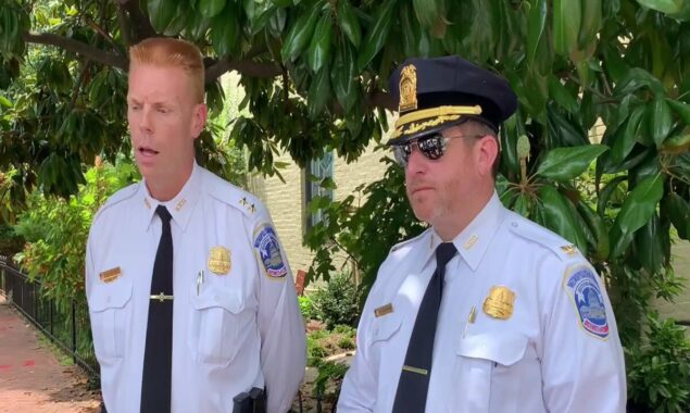 Home of Steve Bannon in DC Surrounded by Armed Police