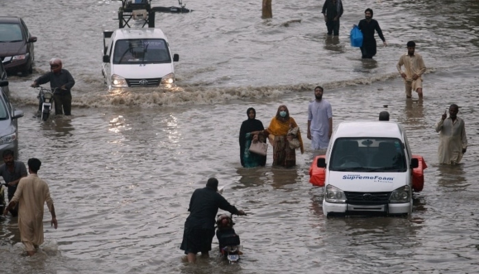 Karachi downpours