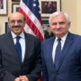 Masood Khan discusses defence cooperation with US Senator