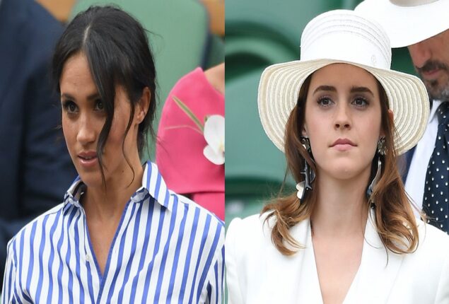 Emma watson gave Meghan Markle cold-shoulder