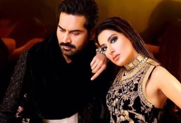 Mehwish Hayat asks Humayun Saeed to get her a new pair of heels