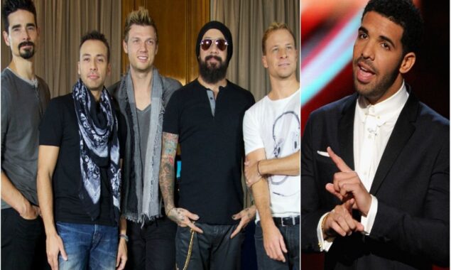 Drake lights up the stage with a surprise appearance during the Backstreet Boys concert