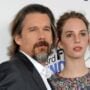 Along with her father Ethan Hawke, Maya Hawke promotes “The Last Movie Stars.”