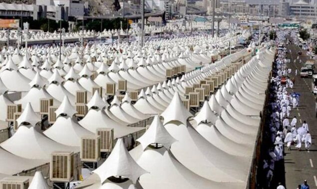 One million hajj pilgrims reach Mina for Hajj rituals